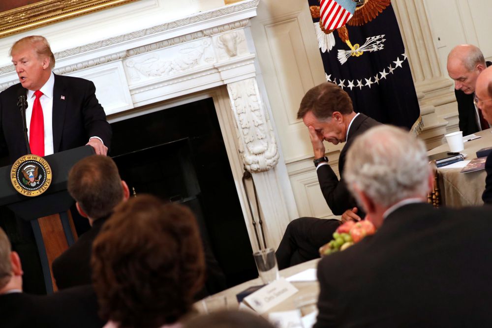 US President Donald Trump. Credit: Reuters