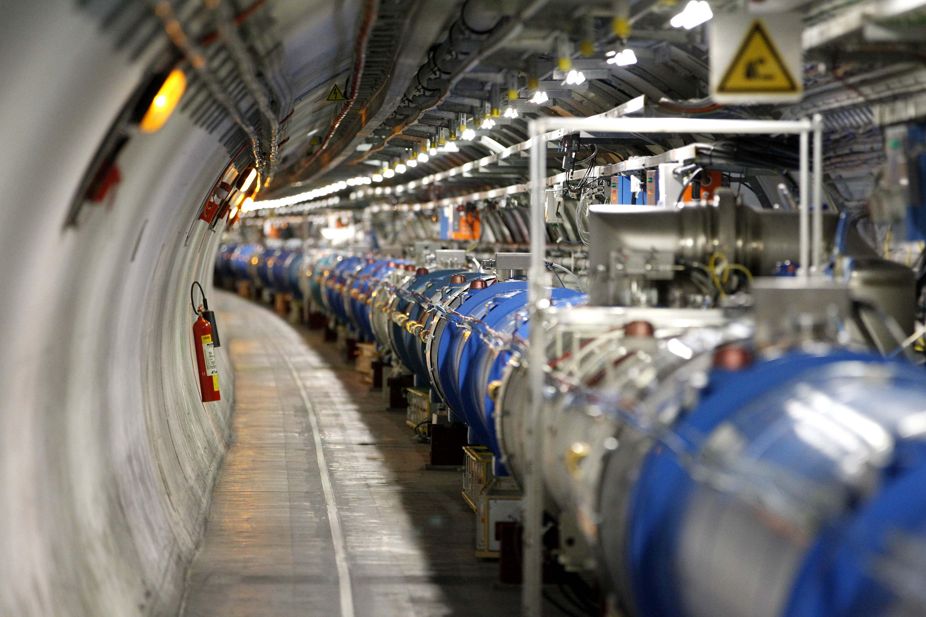 A general view of the LHC experiment as seen at CERN, near Geneva, Switzerland. Credit: Reuters/Pierre Albouy