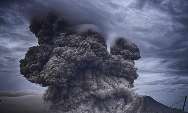The eruption of Toba released enough ash, dust and rock to cover entire continents. Credit: Pixabay