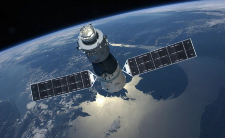 Computer-generated image of Tiangong-1. Credit: Chinese Manned Space Agency
