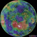 A view of the Venus reconstructed from radar images that Magellan took between 1990 and 1994. Credit: NASA/JPL/USGS