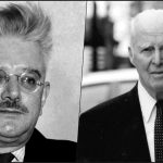 William Vogt (L) and Norman Borlaug. Credit: Wikimedia Commons