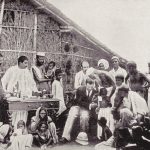 Anti-cholera inoculation in Calcutta in 1894. Credit: Wellcome Collection, CC BY-SA