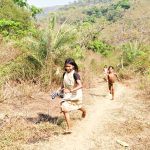 Children in Lakhapadar.