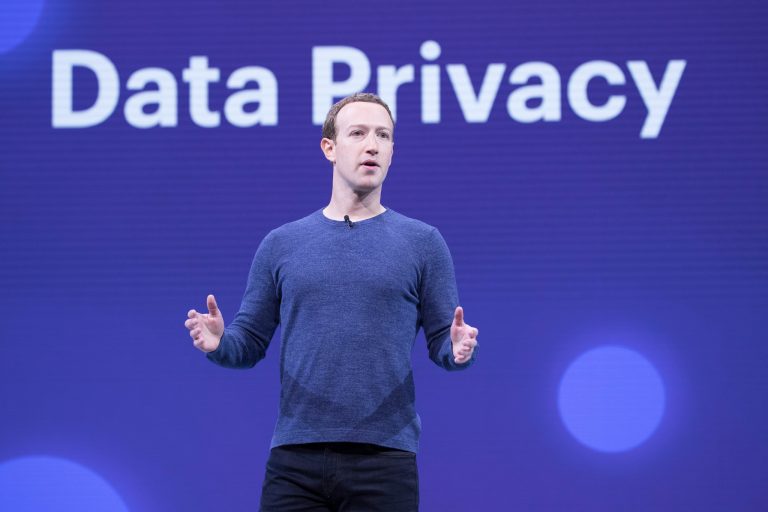 Facebook CEO Mark Zuckerberg speaks at the F8 event in 2018. Credit: quintanomedia/Flickr, CC BY 2.0