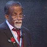 E.C.G. Sudarshan delivering a lecture in 2011. Source: YouTube