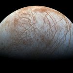 A view of Jupiter's moon Europa created from images taken by NASA's Galileo spacecraft in the late 1990's, according to NASA, obtained by Reuters May 14, 2018. Credit: NASA/JPL-Caltech/SETI Institute/ Handout via Reuters