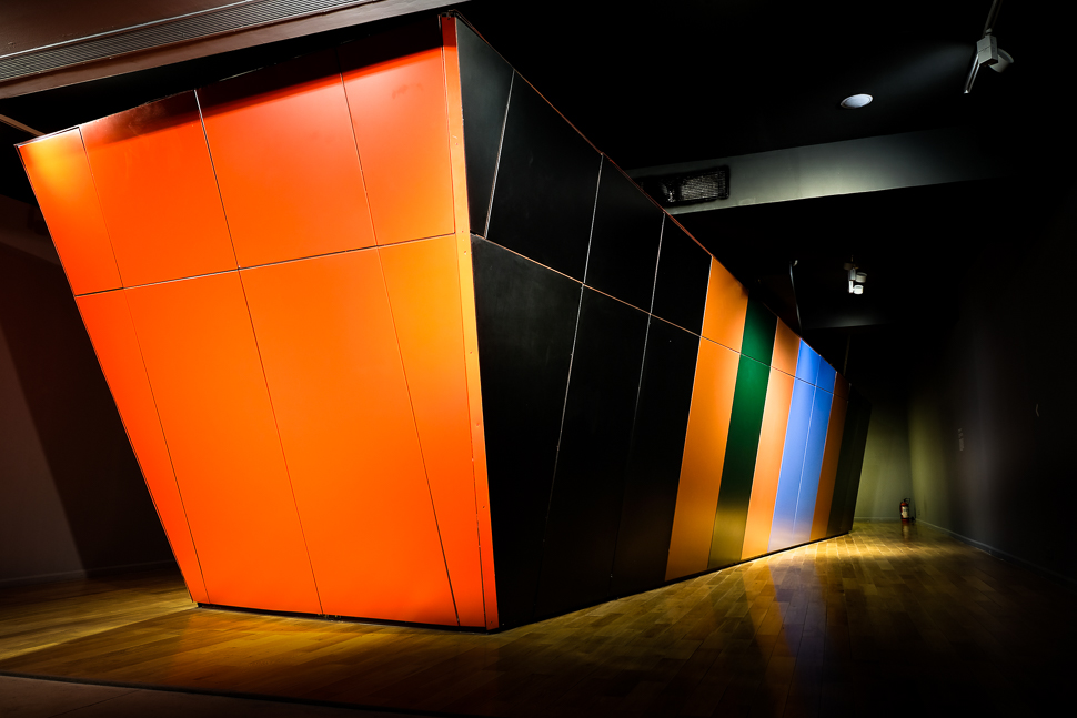 ‘Meanings of failed action – Insurrection 1946’ (2017), installation-cum-sound work by Vivan Sundaram, Ashish Rajadhyaksha and David Chapman. Credit: Ajay Jaiman