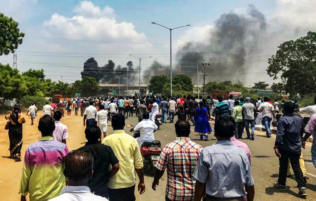 Ten Killed in Violent Protests Against Vedanta's Copper Plant in South India Ten Killed in Violent Protests Against Vedanta's Copper Plant in South India