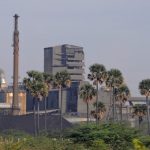 A general view shows Sterlite Industries Ltd's copper plant in Tuticorin