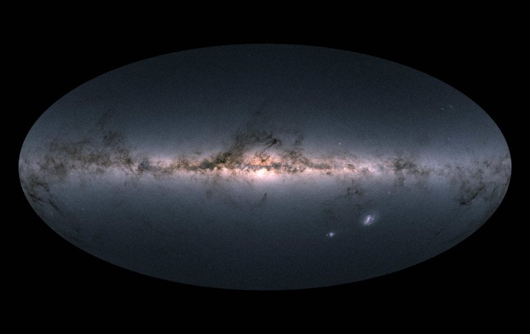 Gaia's sky in colour. Caption and credit: ESA/Gaia/DPAC