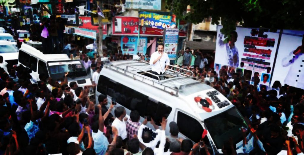 Kamal Haasan meets Kumaraswamy, sees 'hope' in Cauvery issue