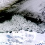 Sea ice off of East Antarctica’s Princess Astrid Coast. Credit: NASA