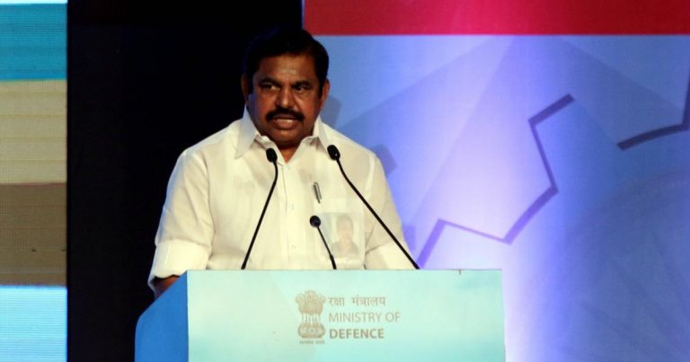 Tamil Nadu Chief Minister E. Palaniswami. Credit: IANS