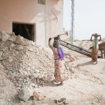 Stone Crushing Factory Workers