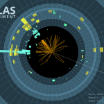 Event display for the H→bb decay analysis with the ATLAS detector. Credit: ATLAS Collaboration/CERN