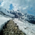 The road to the Kedarnath temple in the early winter. Credit: SHUBHANSHU AGRE/Wikimedia Commons, CC BY-SA 4.0