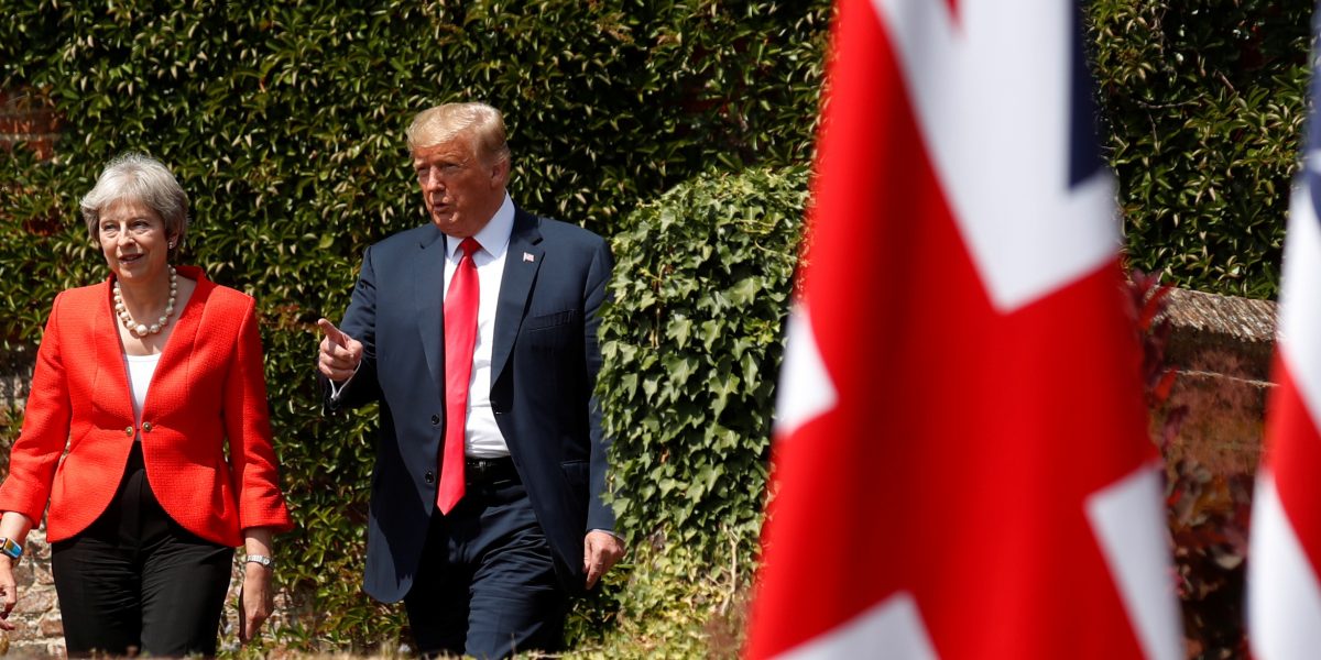 Trump to May: 'Sue the EU'