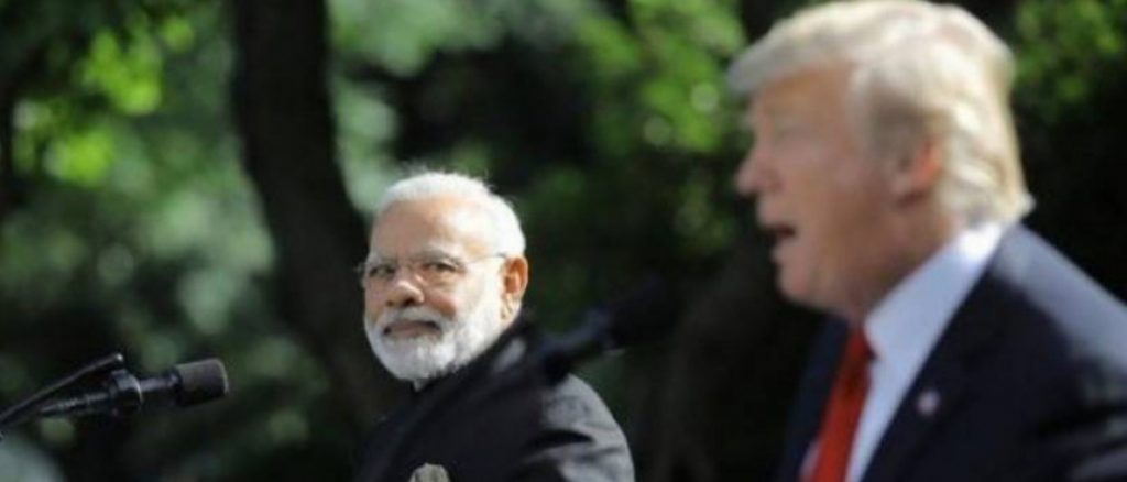 File photo of Narendra Modi and Donald Trump. Credit: Reuters