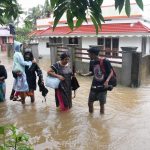Rescue efforts during the Kerala floods. Credit: PTI