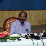 K. Sivan, chairman of the Indian Space Research Organisation. Credit: ISRO