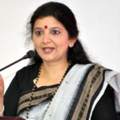 JNU's standing counsel Monika Arora. Credit: Twitter/Monika Arora