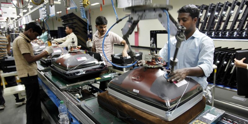 India’s Manufacturing PMI Slips to ThreeMonth Low in