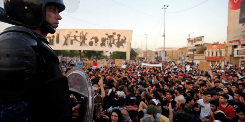 Protesters in Basra Storm Iranian Consulate as Deadly Demonstrations Rage