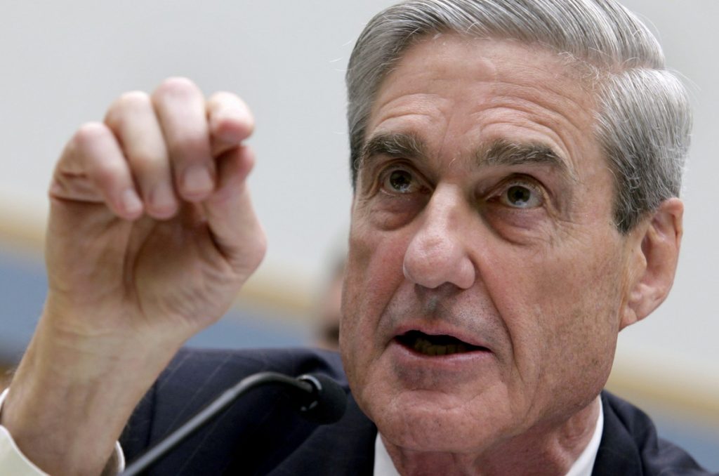 FILE PHOTO: Robert Mueller testifies before the House Judiciary Committee hearing on Federal Bureau of Investigation oversight on Capitol Hill in Washington, DC, US, June 13, 2013. Credit: Reuters/Yuri Gripas/File Photo
