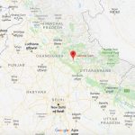 The location of Lakhwar dam. Source: Google Maps