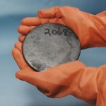 A billet of highly enriched uranium. Credit: Wikimedia Commons