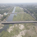 Panzara river, Dhule, Maharashtra, Public Works Department, National green Tribunal, National Water Policy 2012, Water Prevention and Control of Pollution Act 1974, floodplains, submersible roads, encroachment, river flow,