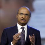 CEO of Medtronic Ishrak speaks during an IBM keynote address at the 2016 CES trade show in Las Vegas