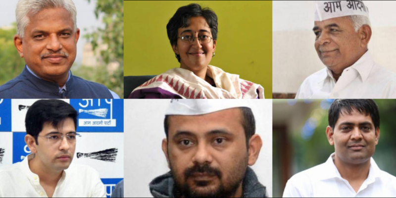Six AAP Candidates File Nominations in Delhi