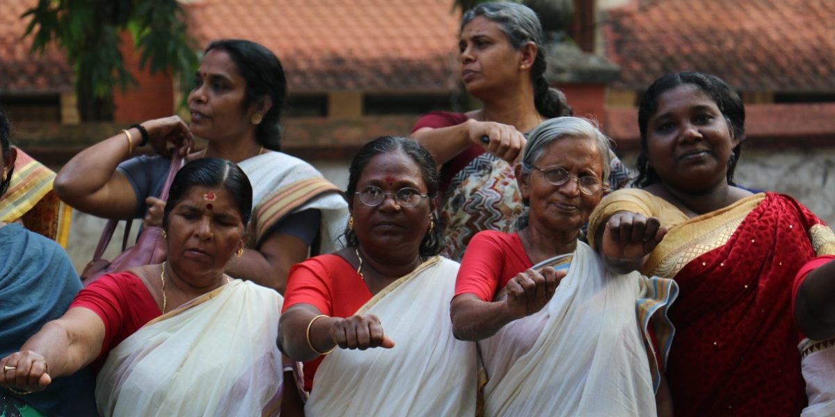 Millions in Kerala formed a 620-km-long Women's Wall