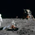 first men on the moon, Apollo 11, NASA, moon mission, human spaceflight, Van Allen radiation belts, James A. Van Allen, cosmic rays, protons, electrons, slot region, plasmasphere, plasmaspheric hiss, rockoons, Sputnik satellite, Explorer satellite, Sputnik 1, Sputnik 2, Sputnik 3, Explorer 1, Explorer 2, Explorer 3, Sergei Vernov, World War II, Cold War, Harry Messel, translunar injection, Operation Dominic, Fishbowl events, Starfish Prime, nuclear test, Telstar 1, magnetosheath, geomagnetic tail, space radiation, Neil Armstrong, Edwin Buzz Aldrin Jr., solar storm, solar wind,