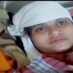 Ruchi, a new mother undergoing treatment at the Madwara community health centre is afraid that she will contract an infection from her stay. Photo: Khabar Lahariya