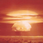 nuclear testing, nuclear weapon tests, Castle Bravo, amphipods, hadal zone, pelagic zone, abyssal zone, abyssopelagic zone, radiocarbon dating, carbon-14, nuclear fallout, microplastics, plastic pollution, biological magnification, Woods Hole Oceanographic Institution,