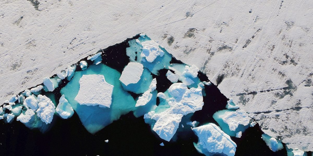Greenland Experiencing Near-Record Melting of Surface Ice Greenland Experiencing Near-Record Melting of Surface Ice