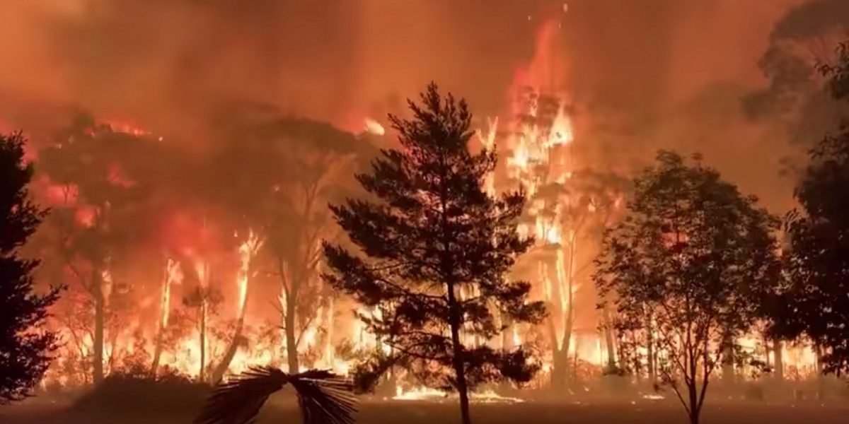 NSW fires: Two volunteer firefighters die after truck rolls