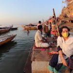 Coronavirus: Almost deserted river bank in Varanasi