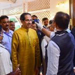 Maharashtra CM Uddhav Thackeray at raj bhavan