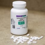 FILE PHOTO: The drug hydroxychloroquine, pushed by U.S. President Donald Trump and others in recent months as a possible treatment to people infected with the coronavirus disease (COVID-19), is displayed in Provo