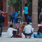 People-waiting-covid-kanpur-pti