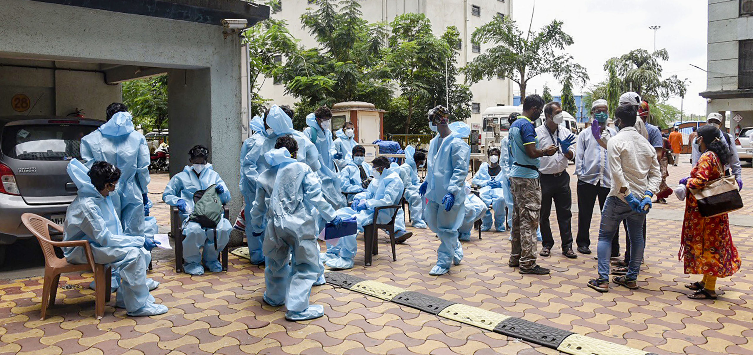 Mumbai COVID-19 India Tally PPE kit