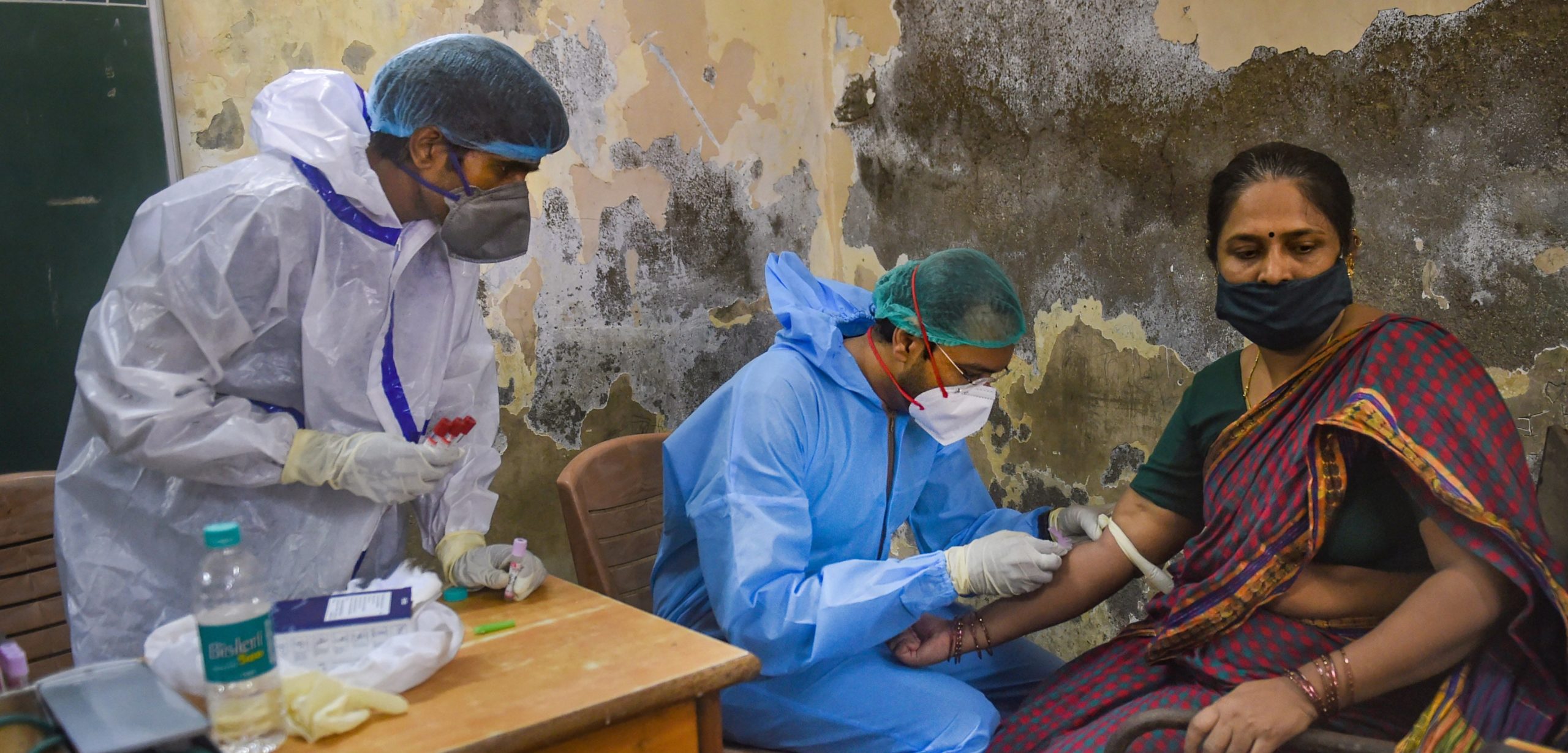 Blood sample camp for plasma donation in Mumbai