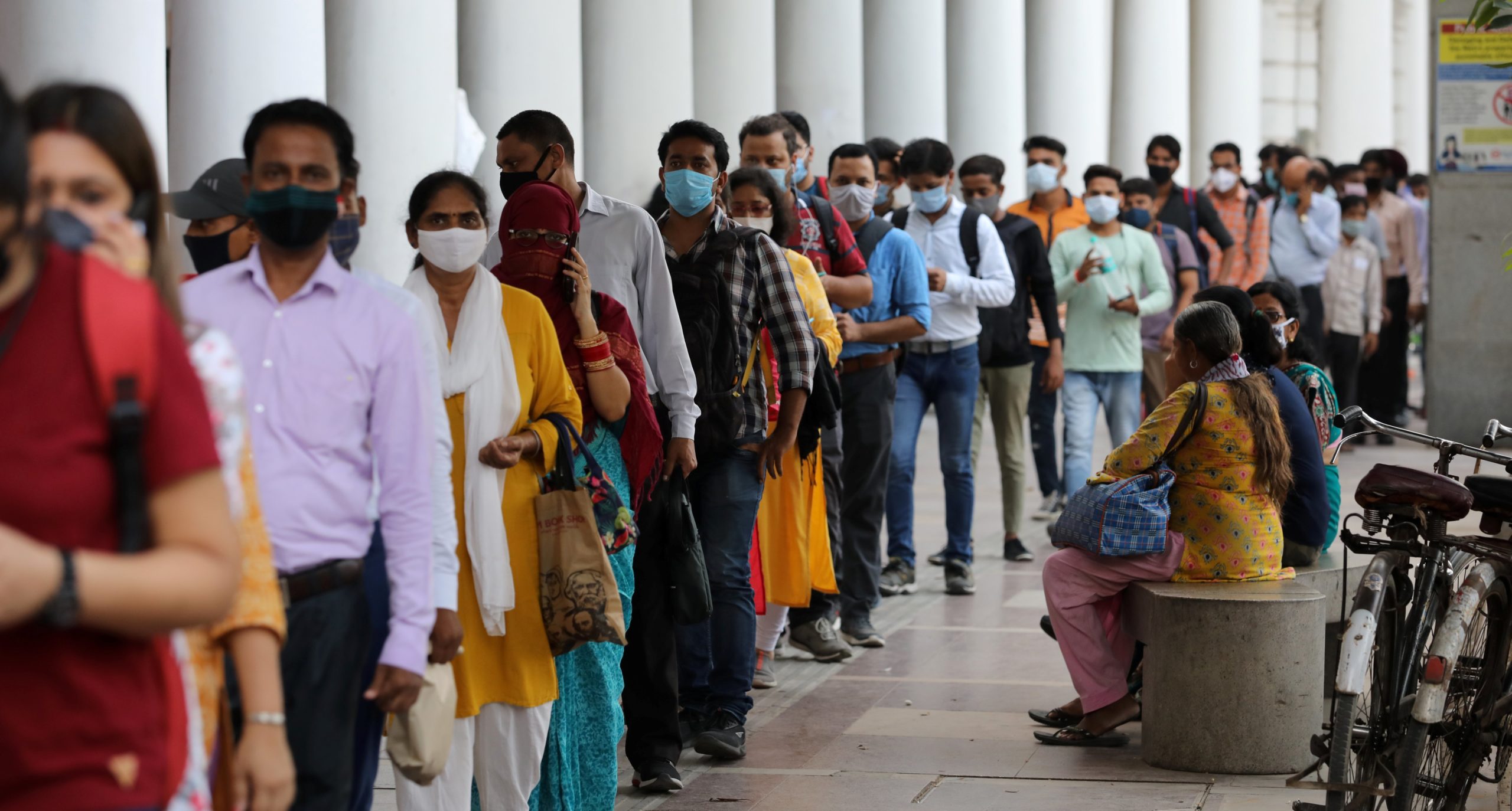 Spread of the coronavirus disease (COVID-19) in New Delhi