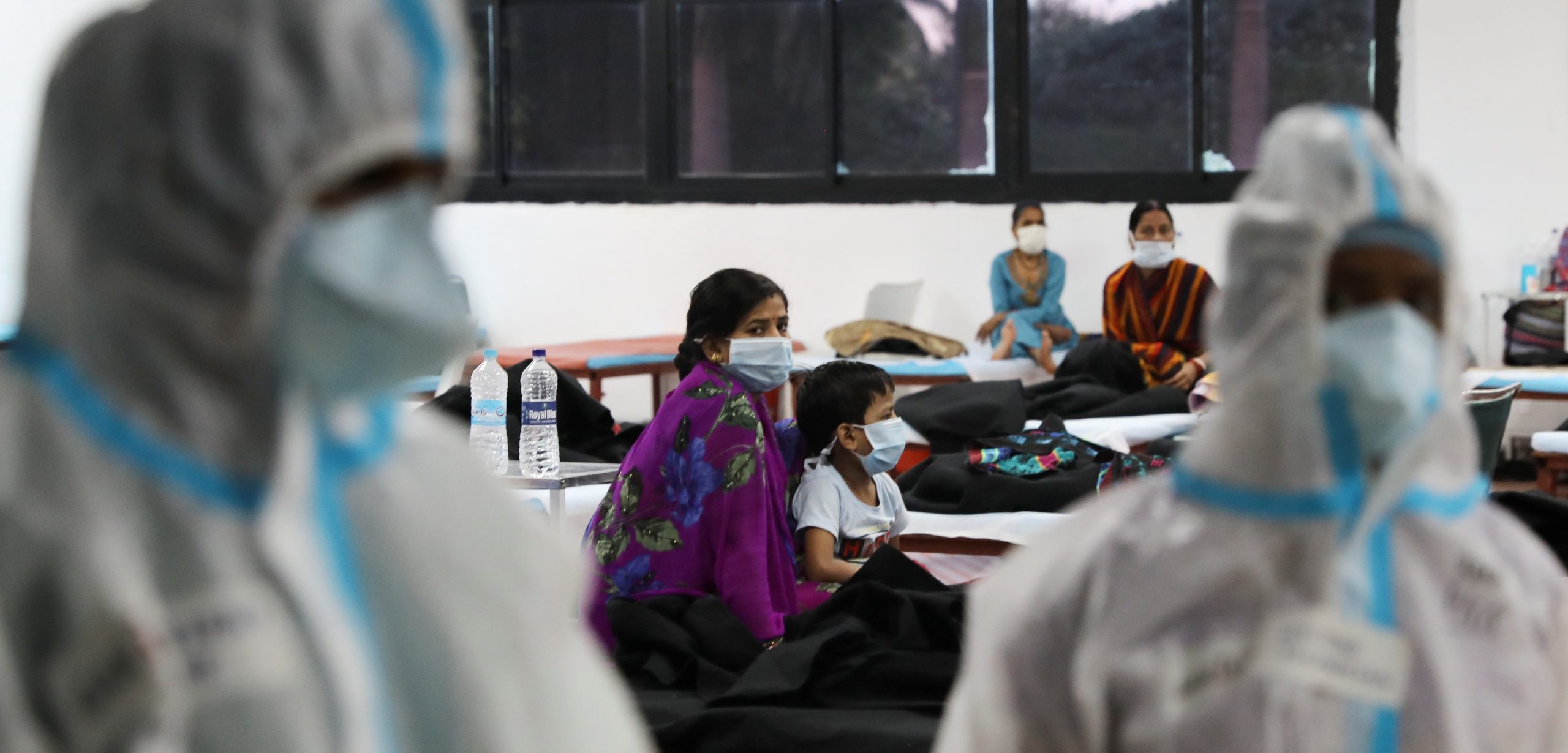 The spread of the coronavirus disease (COVID-19) in New Delhi