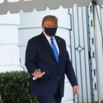 U.S. President Trump departs for Walter Reed Medical Center at the White House in Washington