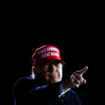 U.S. President Trump holds campaign rally in Des Moines